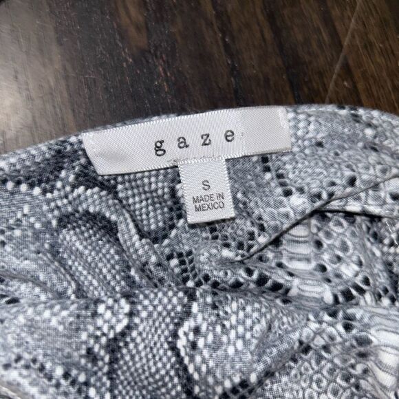 Snakeskin print body suit  - Picture 4 of 4